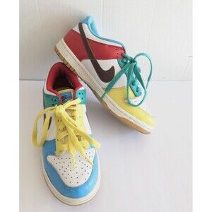 Nike Dunk Low Retro SE size 5.5 Y Free 99 White Light Chocolate Green DH0952 100